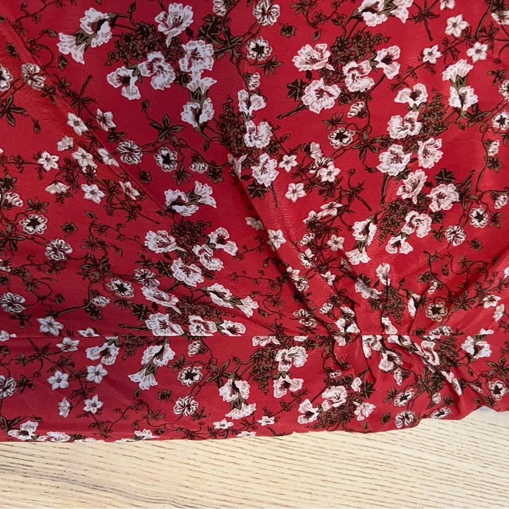 Zara floral midi skirt size medium - Picture 3 of 6